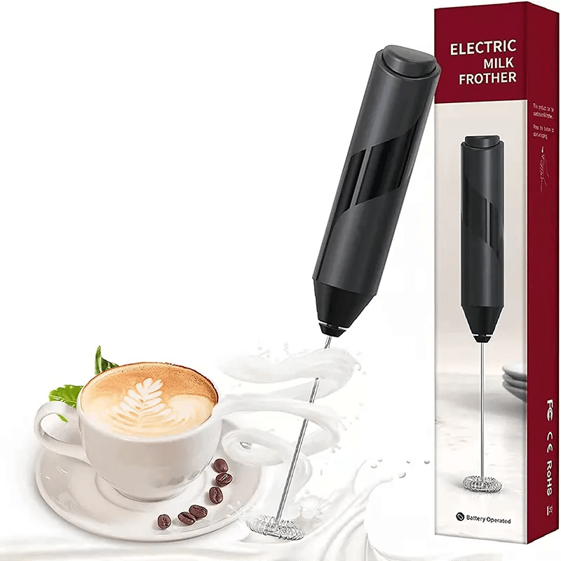 Portable Milk Frother Blender: Wireless Coffee Mixer for Home Kitchen  ourlum.com   