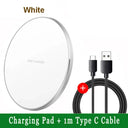 15W Wireless Charger Pad Compatible with iPhone 16 15 14 13 12