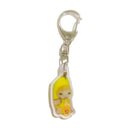 Happy Banana Cat Key Chain Quirky Pet Lover Gift