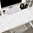 Gaming Mouse Pad Premium Control & Comfort Black White Design