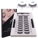 Magnetic Eyelash Kit with Synthetic Lashes for Glam Eyes