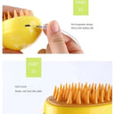 Steamy Cat Brush Electric Spray Soft Silicone Grooming Comb