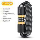 West Biking Portable Anti-Theft Combination Lock for Bikes