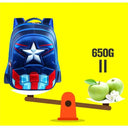 3D Cartoon Star Children's Backpack Ages 1-12 Waterproof