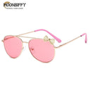 Trendy Kids Sunglasses with UV Protection for Girls