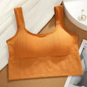 Seamless Shockproof Yoga Bra for Women Breathable Crop Top