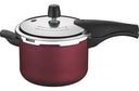 20cm Non-Stick Aluminum Pressure Cooker with 4.5L Capacity