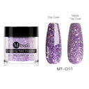 Mtssii Sparkling Nude Pink Dipping Nail Powder 5g 10g Glitter