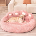 Fluffy Dog Bed: Soft and Cozy Pet Sleep Haven for Dogs