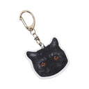 Happy Banana Cat Key Chain Quirky Pet Lover Gift