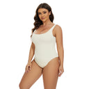 GUUDIA Seamless Tummy Control Bodysuit with Open Crotch for Effortless Shaping