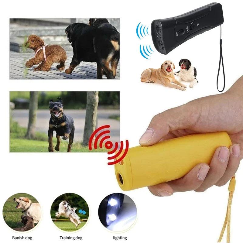 Ultrasonic Dog Repeller: Effective Anti-Barking Training Tool  ourlum.com   