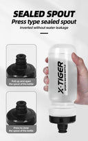 X-TIGER 650ml Outdoor Sports Water Bottle Squeeze Cup