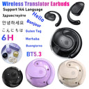 Translator Earbuds TWS Language Translation Earphones For Meeting