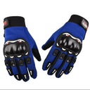 Full-Finger Motorcycle Gloves Men Touch Screen Cycling Protection