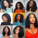 Kinky Curly Bob Wig for Natural Beauty Easy Wear Style