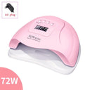 LED Motion-Sensing Nail Dryer Quick Cure Adjustable Power