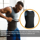 Hot Slimming Sauna Sweat Vest for Men Workout Body Shaper