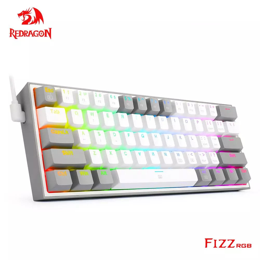 REDRAGON Fizz K617 RGB Mini Gaming Keyboard: Portable & Customizable  ourlum.com