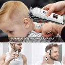 Wireless Hair Clipper Trimmer Pro Barber Tool Kit Long Battery