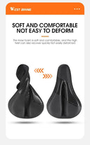 Gel Memory Foam Bike Seat Cover - Comfortable and Waterproof