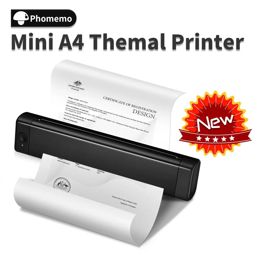 Phomemo M08F Thermal Printer: Wireless Mobile Printing Solution  ourlum.com   