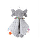 Soft Animal Rattle Toy: Soothing Plush Towel for Babies & Toddlers  ourlum.com Pink  