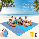 Portable Waterproof Beach Blanket and Camping Mat 2x2.1m