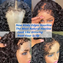 Luxury Brazilian Curly Lace Front Wig for Natural Look