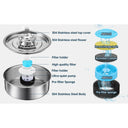 Cat Water Fountain 304 Stainless Steel 2.0L Automatic Fountain