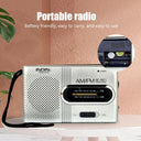 Portable Mini Radio: Ultimate Dual Band Handheld Player