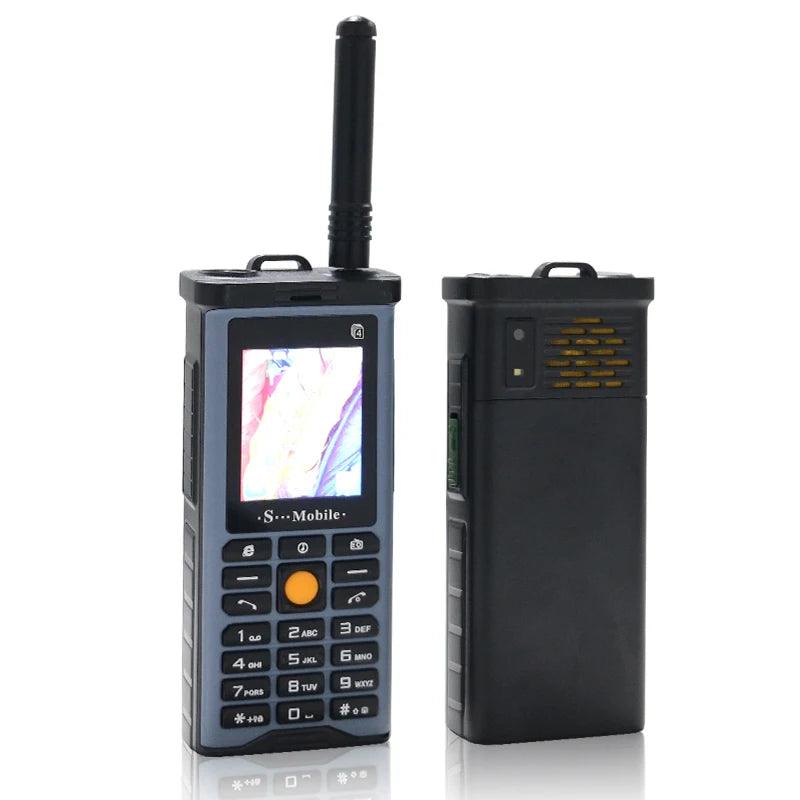 Rugged Outdoor Mobile Phone Big Power Long Standby Antenna Good Signal 4 Four Sim Cards 3D Box Speaker Ebook Whatsapp Torch