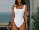 GUUDIA Seamless Tummy Control Bodysuit with Open Crotch for Effortless Shaping