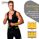 Qtree Men Compression Shirt for Slimming Tummy Control Girdle