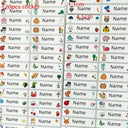 Personalized Kids' Clothing Name Stamp - Cute Waterproof Label for Kindergarten - Customizable Gift  ourlum.com 120pcs Sticker  