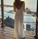 Beach Seduction: Elegant Knitwear for Maxi Dress Style