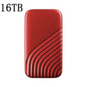  Portable SSD: Fast Storage & Enhanced Durability  ourlum.com Red 16TB  