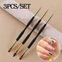 French Stripe Nail Art Brush Set for Stunning Designs