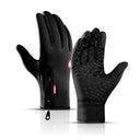 Men's Cycling Gloves Winter Touchscreen Warm Waterproof Non-Slip