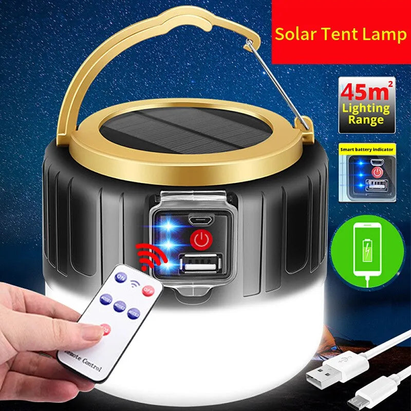 Solar LED Camping Lanterns: Bright Lighting Solution for Outdoors  ourlum.com   