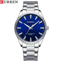 CURREN Men's Elegant Stainless Steel Business Watch Luxury Timepiece