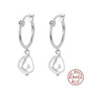 Elegant Silver Pearl Earrings: Timeless Luxury Accessory