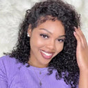 Luxury Brazilian Curly Lace Front Wig for Natural Look