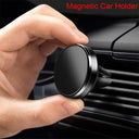 Magnetic Car Phone Holder: Safe Driving Mount for Smartphone  ourlum.com   