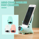 Wireless Charging Stand Portable Mini Chair Universal 15W Charger