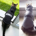 Security Cat Jacket: Fashionable Warm Pet Clothing for Small Dogs & Cats  ourlum.com   