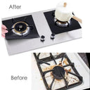 12-Pack Reusable Gas Stove Protector Liners Oil Proof Easy Clean