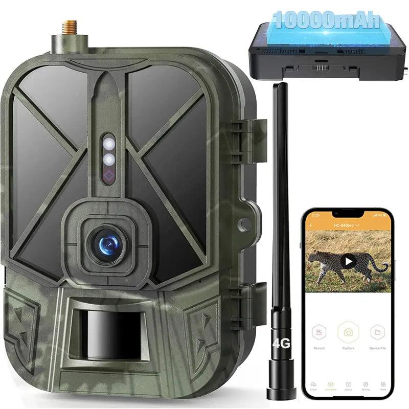 Wildlife Cam: Enhanced Night Vision 4G Trail Camera for Wildlife Observation  ourlum.com Default Title  