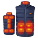 9 Areas Heated Vest Jacket USB Men Winter Hunting Jacket