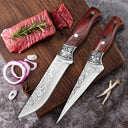 Professional Stainless Steel Boning Knife with Rosewood Handle